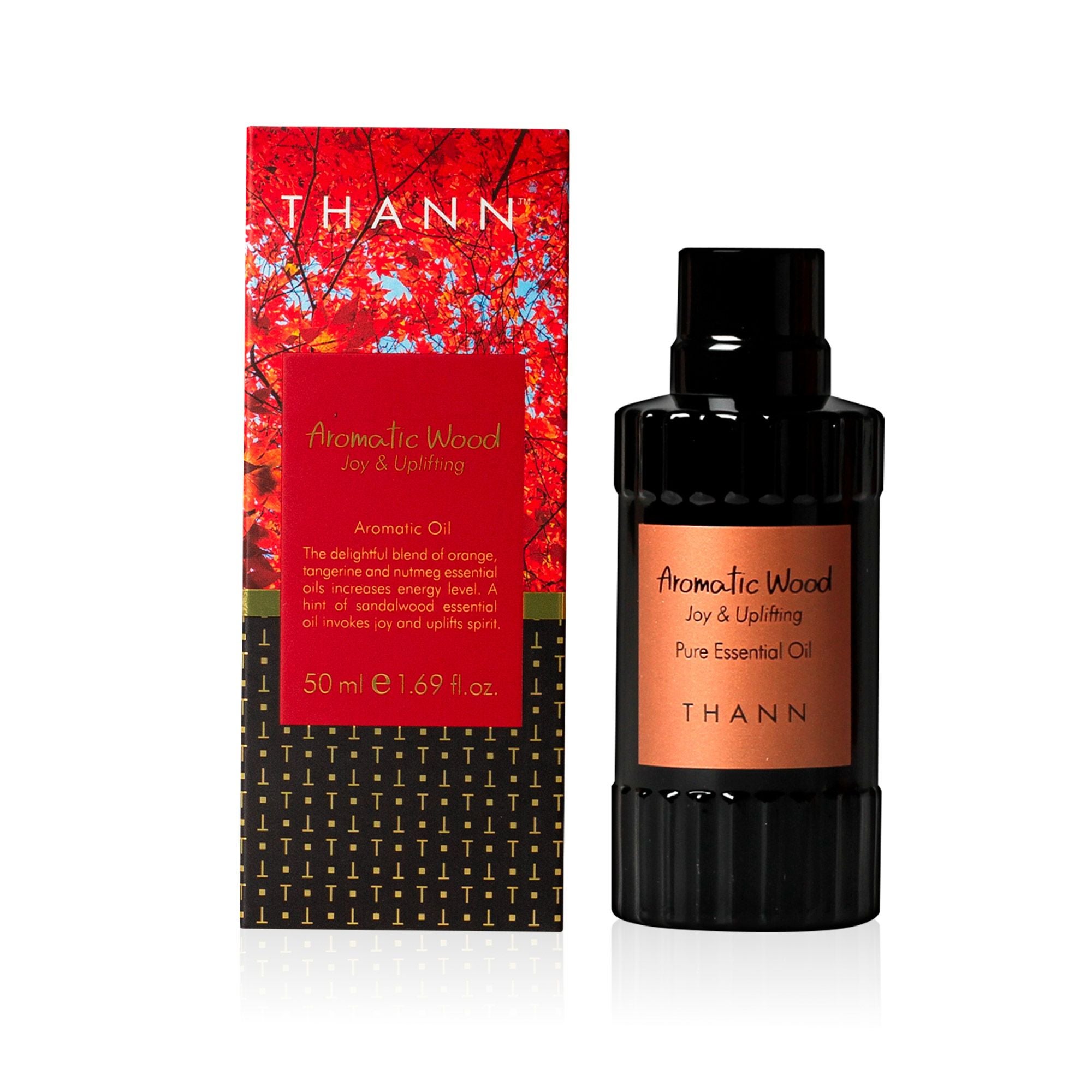 【新品未使用】THANN エッセンシャルオイル AW0816 エッセンシャルオイル AW 50ml 《アロマティックウッド》 | THANN