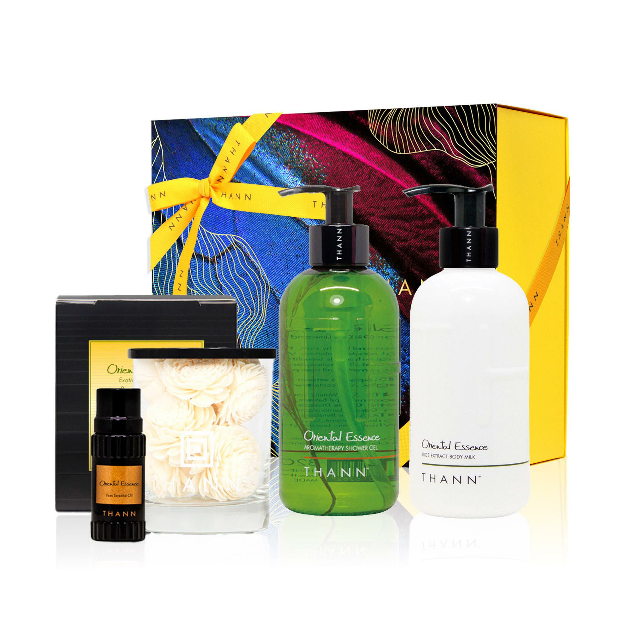 ギフトBOX入り】アロマ＆ボディケアセット OE《オリエンタルエッセンス