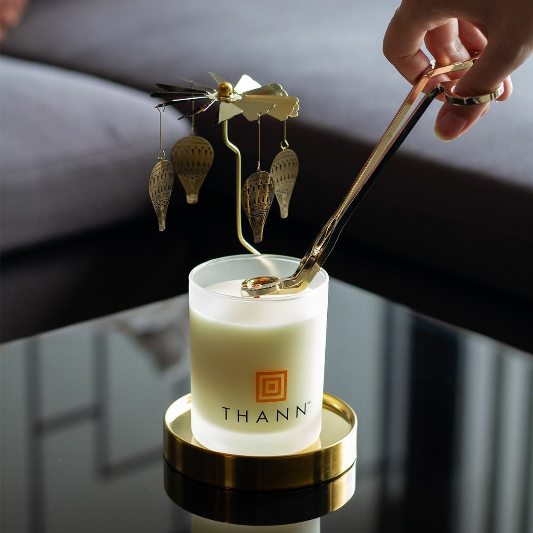 数量限定】キャンドルウィックトリマー（ゴールド） | THANN