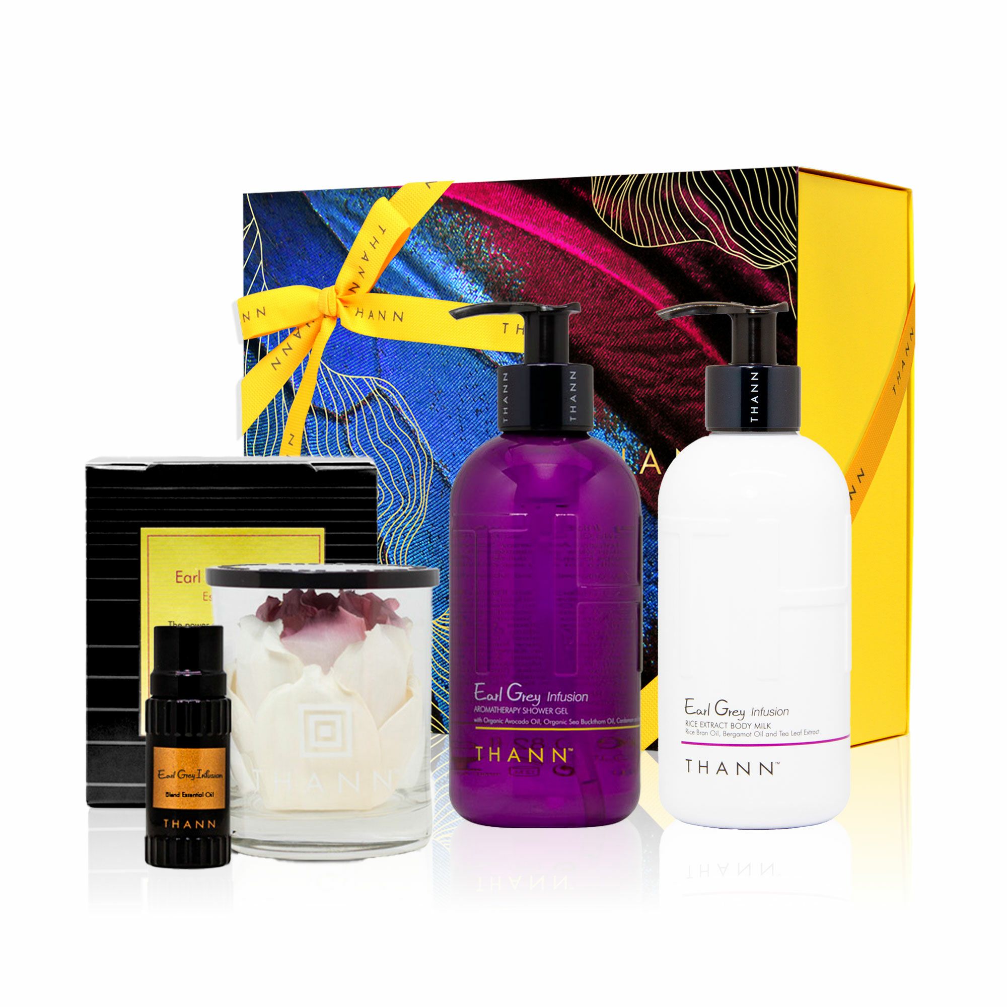 HERBONE スキンケアギフトボックス 5点セット ギフトBOX入り】バス&ボディ トライアルギフトセット OE